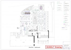 As Built Drawing - Lighting