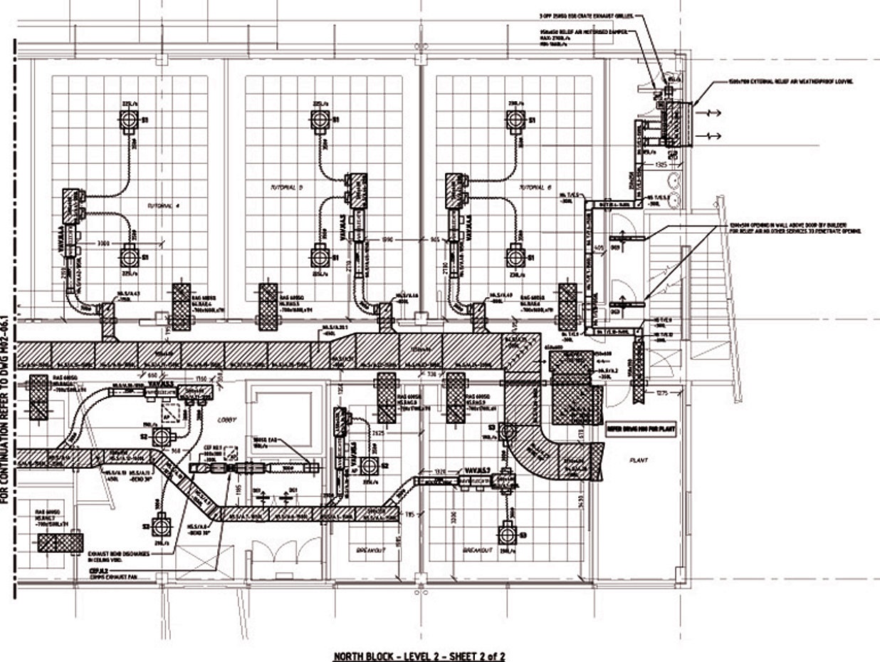 VAV Air Conditioning drawing