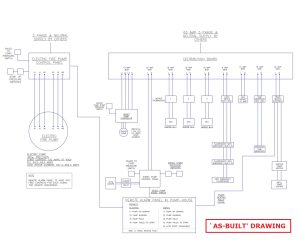 Electrical Schematic - `As-Built' Drawing . . .