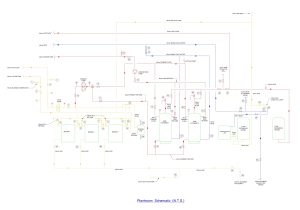 Plantroom Schematic - Drawing - Heating and H&CWS 2023